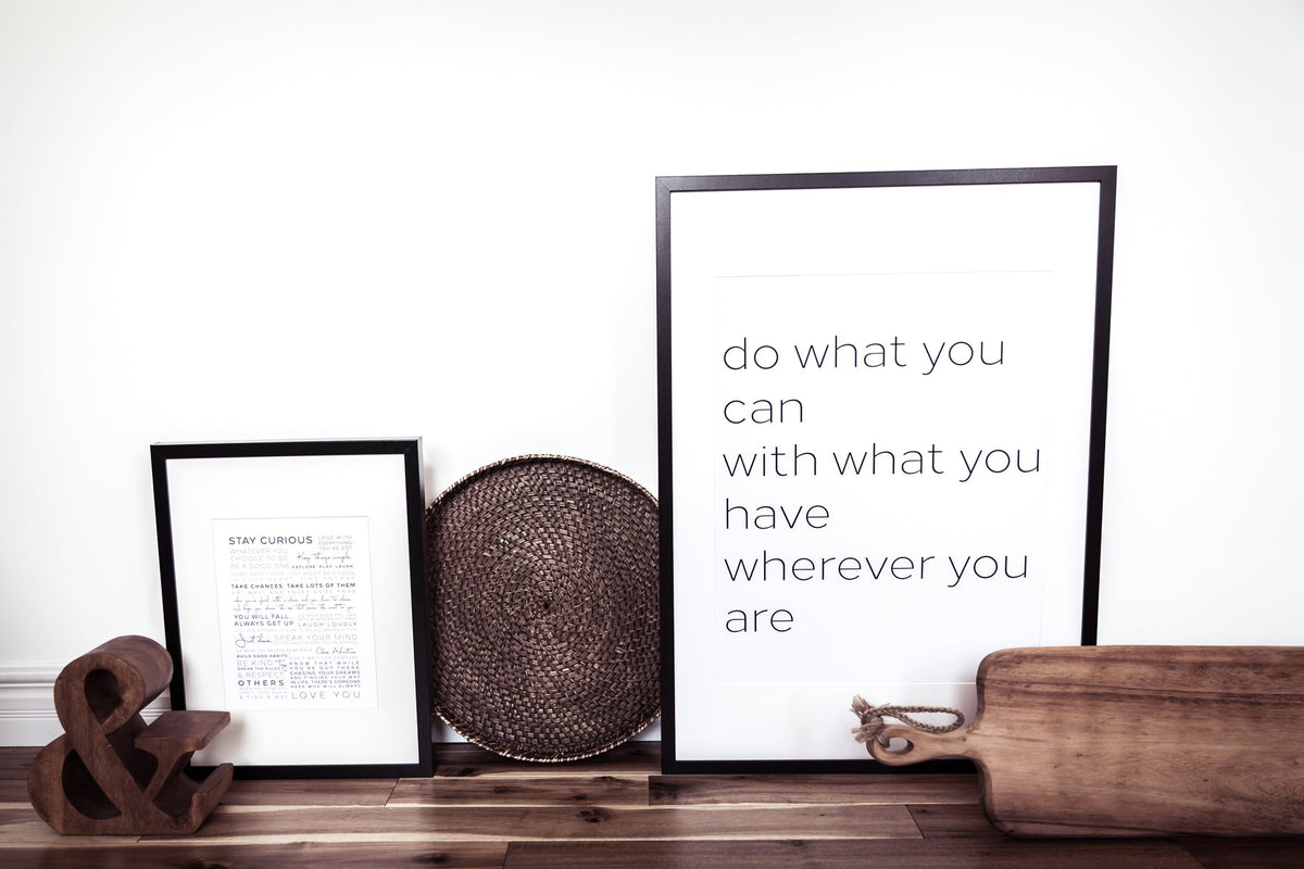 Do What You Can Poster