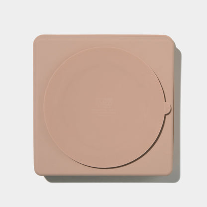 3-in-1 parquet slow feeder bowl - fig