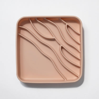 gamelle anti-glouton de plage - eau de rose