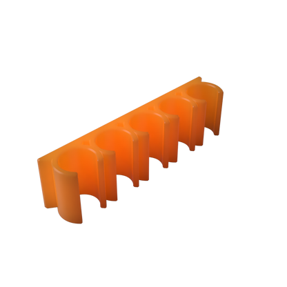 Dosing Line Holder | Wall Mount | 6mm OD