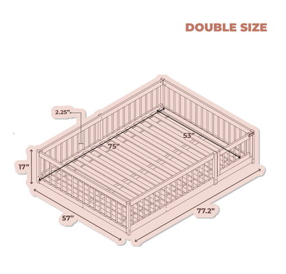 Lit de sol Dream Raft