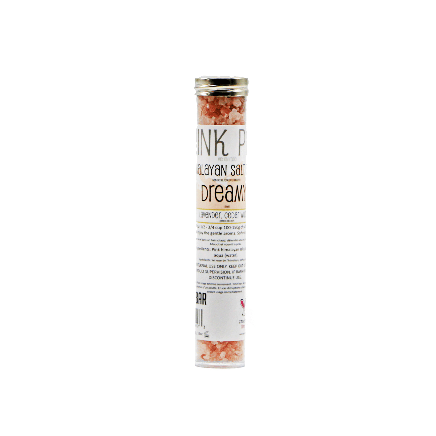 Détendez-vous avec le sel rose de l'Himalaya de Think Pink