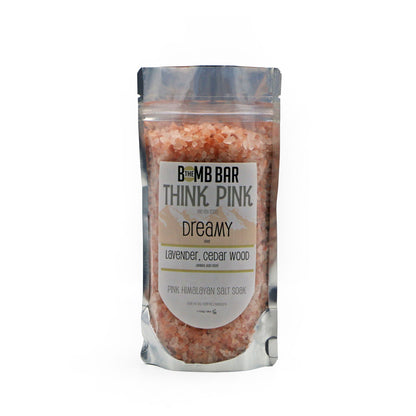 Détendez-vous avec le sel rose de l'Himalaya de Think Pink