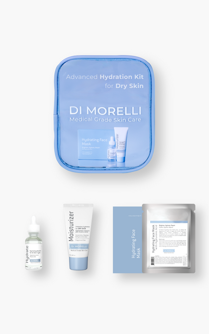 Advanced Hydration Kit for Dry Skin - With Bag