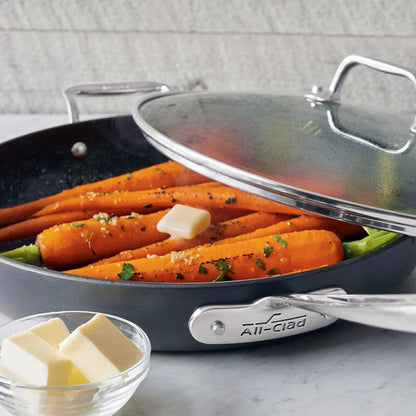ALL-CLAD E1009264 HA1 30CM Nonstick Skillet Fry Pan With Lid