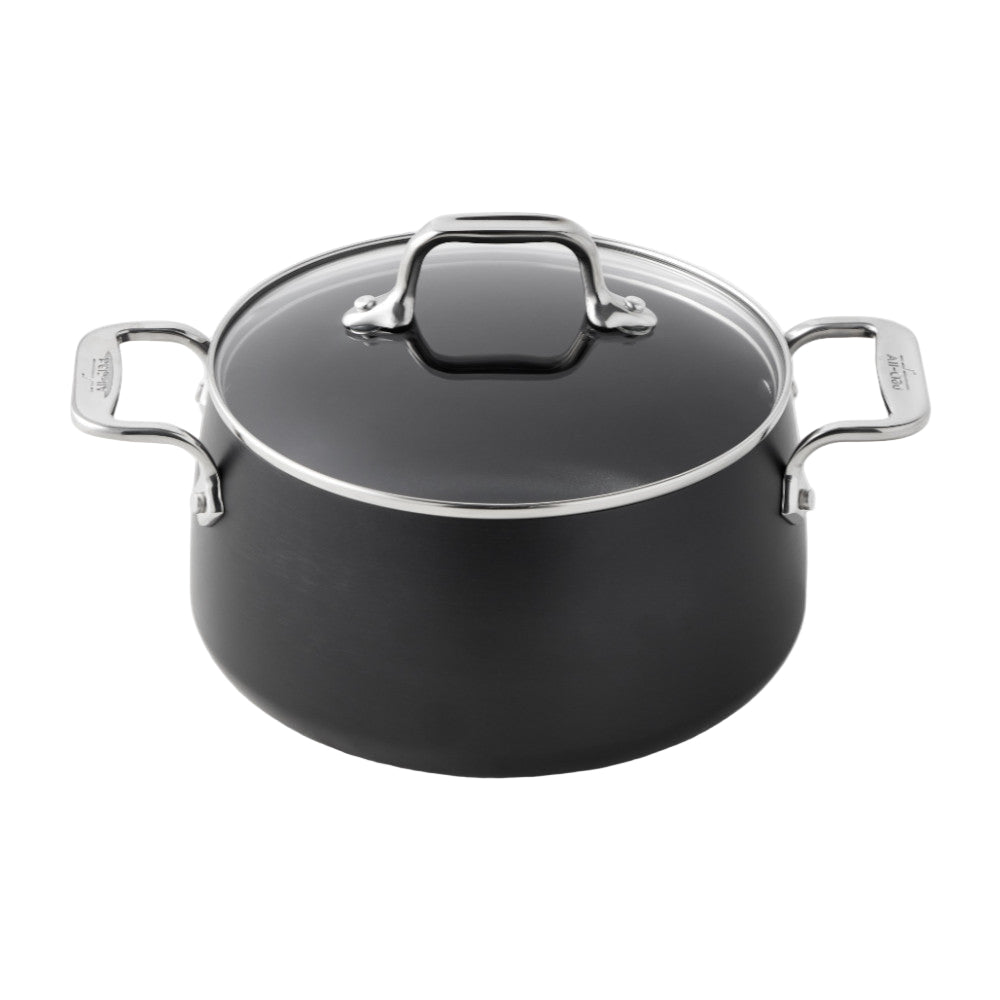 ALL CLAD E1134464 HA1 Expert Cookware Soup Pot with Lid 4 QUART