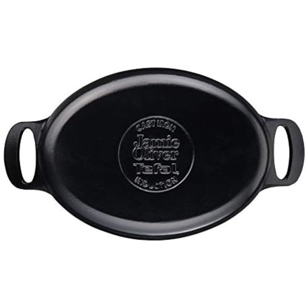 T-FAL Jamie Oliver by Tefal Premium Enameled Cast Iron Stewpot 30cm with cast Iron lid - E2125455