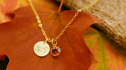 Zodiac Constellation Necklace
