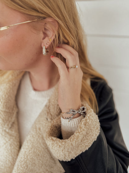 The James CZ Hoops
