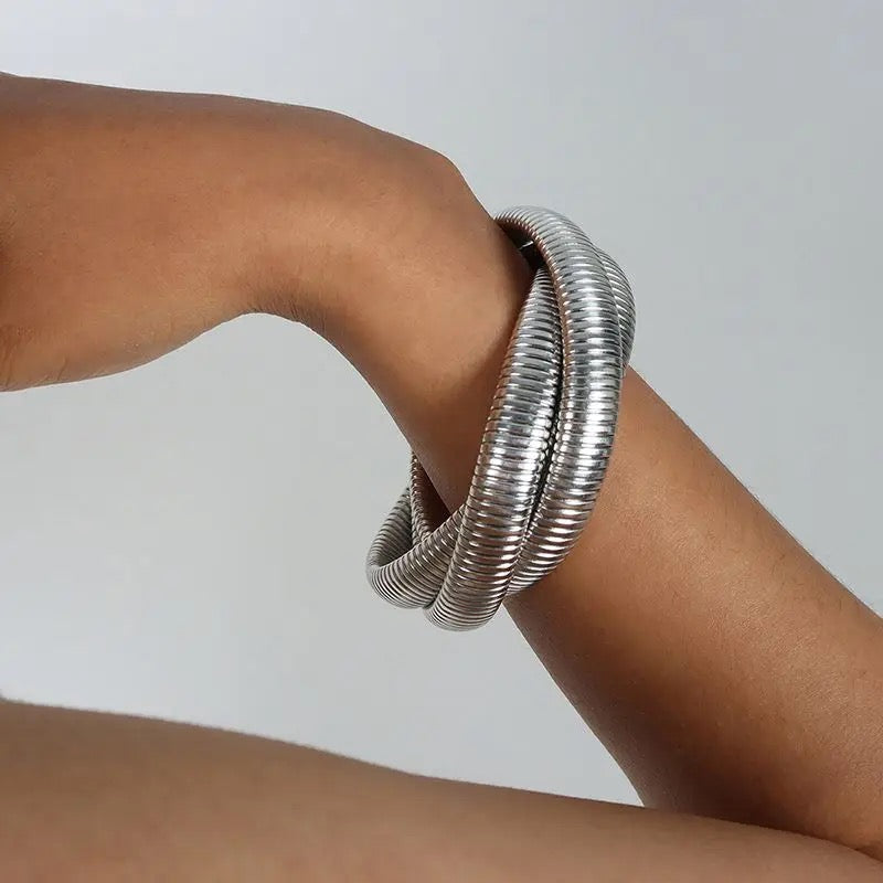 Bracelet Triple Cobra