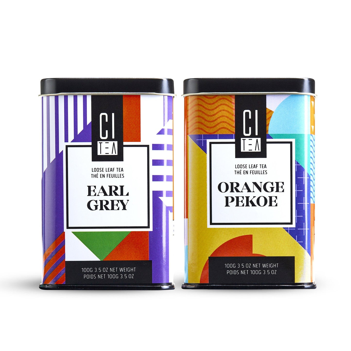 Thé noir en vrac Earl Grey et Orange Pekoe