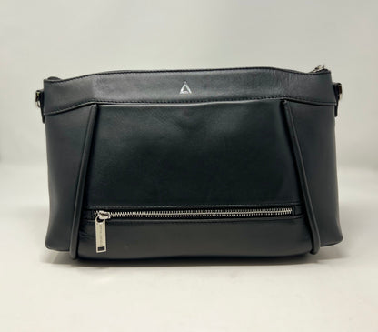 Sac à main en cuir noir, Elena