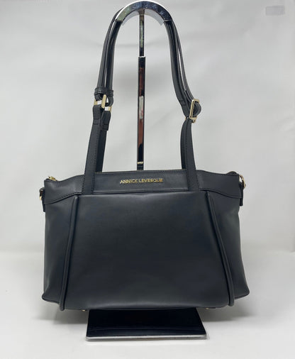 Sac à main en cuir noir, Elena