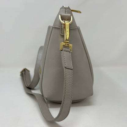 Pearl Beaded Leather Crossbody Bag, Elena