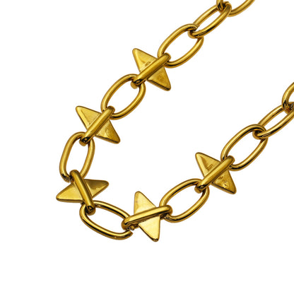 ELLINOR: Collier Tendance Goutte Diamant Industriel Chic