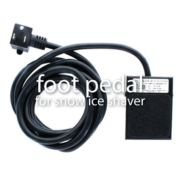 Pédale à pied pour machine à glace pilée (certifiée UL)