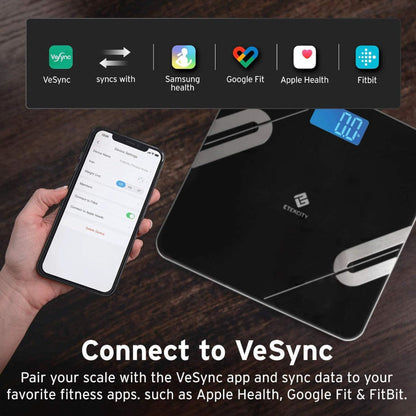 ETEKCITY ESF37 Bluetooth Body Fat Scale