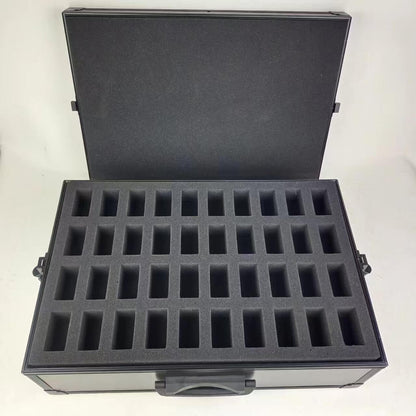 Mallette de rangement pour miniatures EVORETRO 80 emplacements avec mousse personnalisable