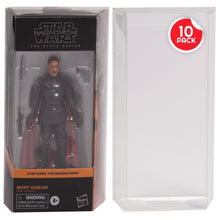 EVORETRO Étui de protection pour figurines articulées Star Wars Black Series standards avec coins inclinés - PET 0,35 MM - Paquet de 10