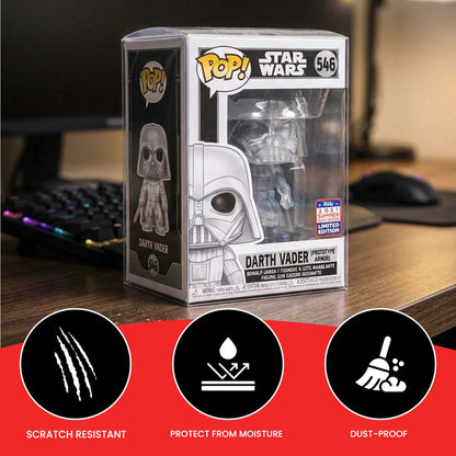 EVORETRO PREMIUM Funko Pop Plastic Protector for 4 Inch 0.50MM