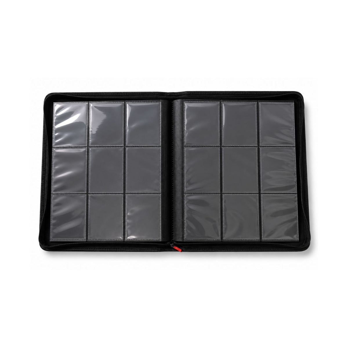 EVORETRO 9-Pocket Zip-Up Trading Card Zipper Binder for 360 cards