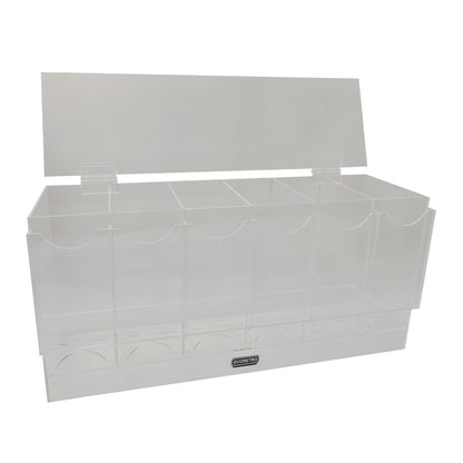 EVORETRO Acrylic Display Stand for Booster  DispenserPacks – Retail Counter Unit with Top Shelf