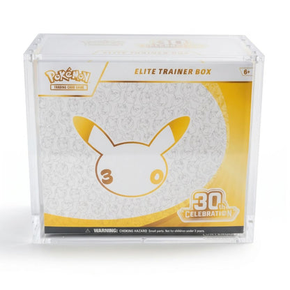 EVORETRO Acrylic ETB Display Case with Magnetic Lid – 1 Pack
