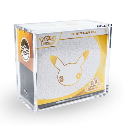EVORETRO Acrylic ETB Display Case with Magnetic Lid – 1 Pack
