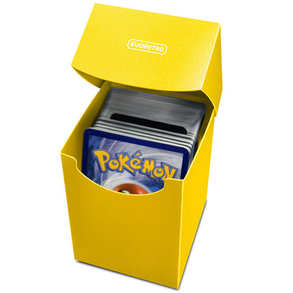 EVORETRO Plastic Deck Box fit 100 card good for Commander