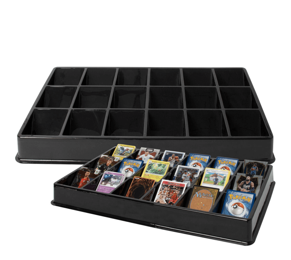EVORETRO Trieur de cartes – 18 compartiments (Lot de 5)