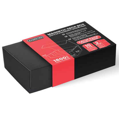 Boîte de rangement EVORETRO magnétique pour cartes - Contient 1800 cartes