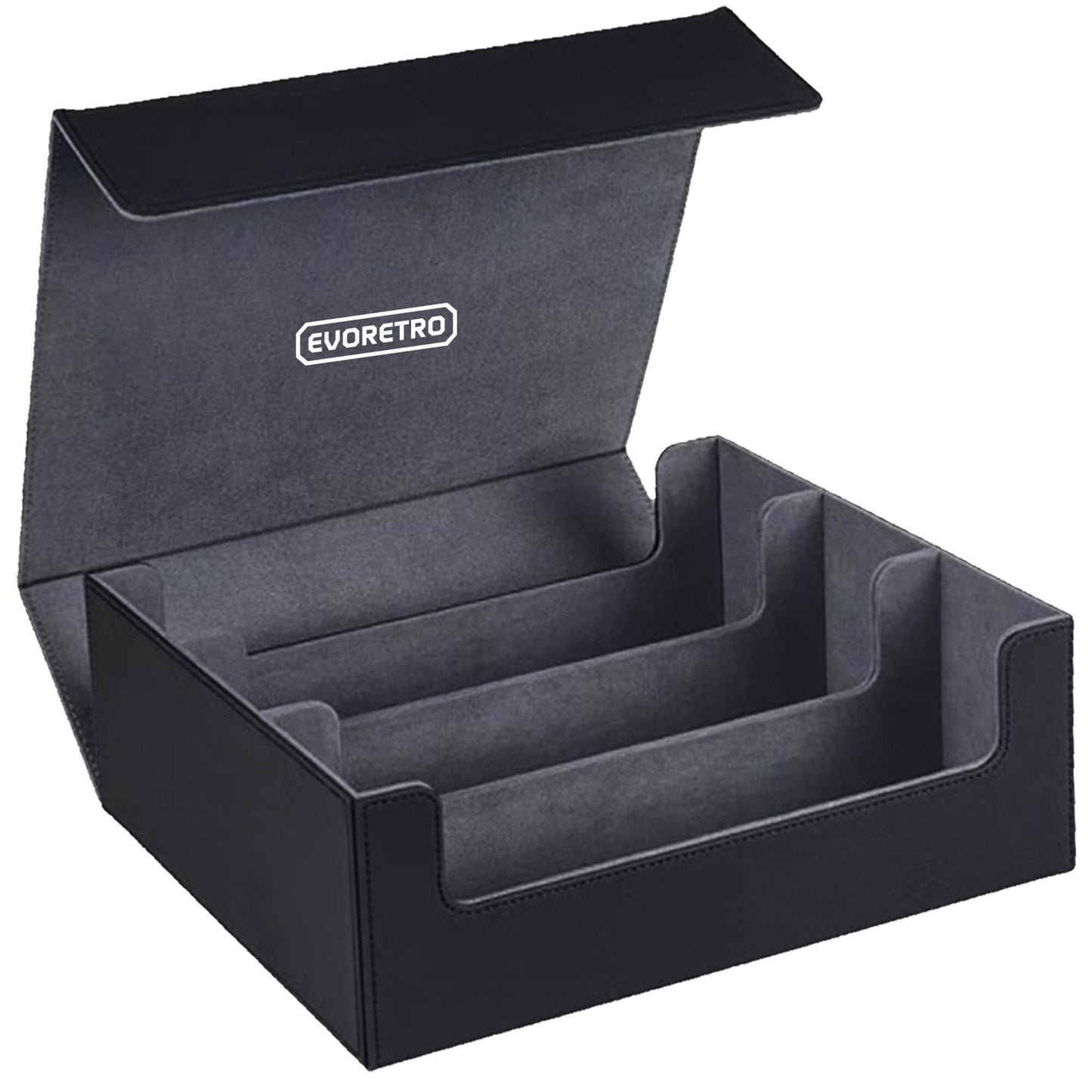 Boîte de rangement EVORETRO magnétique pour cartes - Contient 1800 cartes