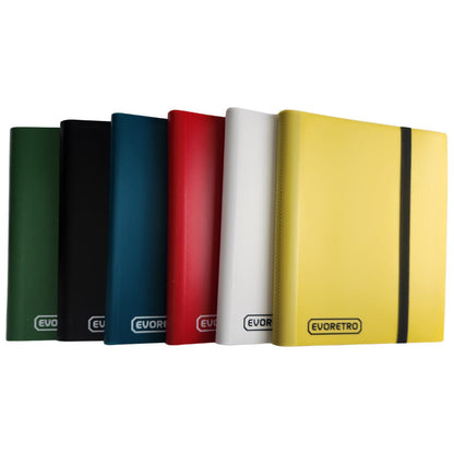 EVORETRO 9 Pocket Card Flex Portfolio | 360 Card Collector Folio Binder