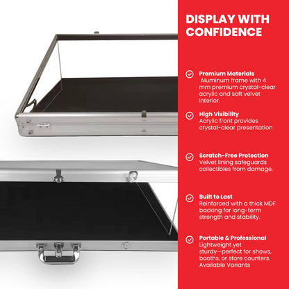 EVORETRO Acrylic Clear Top Display Vendor Trade Show showcase