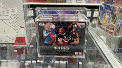 EVORETRO Boîtier en Acrylique pour Boîte de Boosters Bandai One Piece OPP 4-6 TCG Version Anglaise Lot de 1