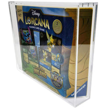 1x Coffret cadeau Lorcana Étui de présentation EVORETRO – Acrylique 5mm, Couvercle magnétique
