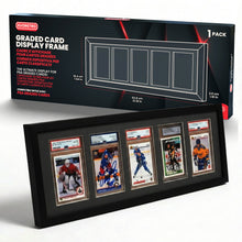 PSA Graded Wooden Frame Display with UV Glass card fit very tight ! LIQUIDATION
