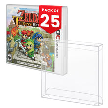 Nintendo 3DS (NTSC) - Protections EVORETRO PET - Lot de 25