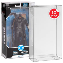 DC Multiverse McFarlane Regular (Batman Beyond - Boîte Noire) & Mirrorverse (Boîte) EVORETRO PET Protecteur 0.40MM - Lot de 10