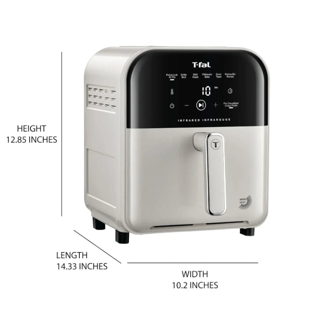 T-FAL EY815AU0 Infrared Air Fryer 7-in-1 5L/5.3QT - Blemished package with full warranty
