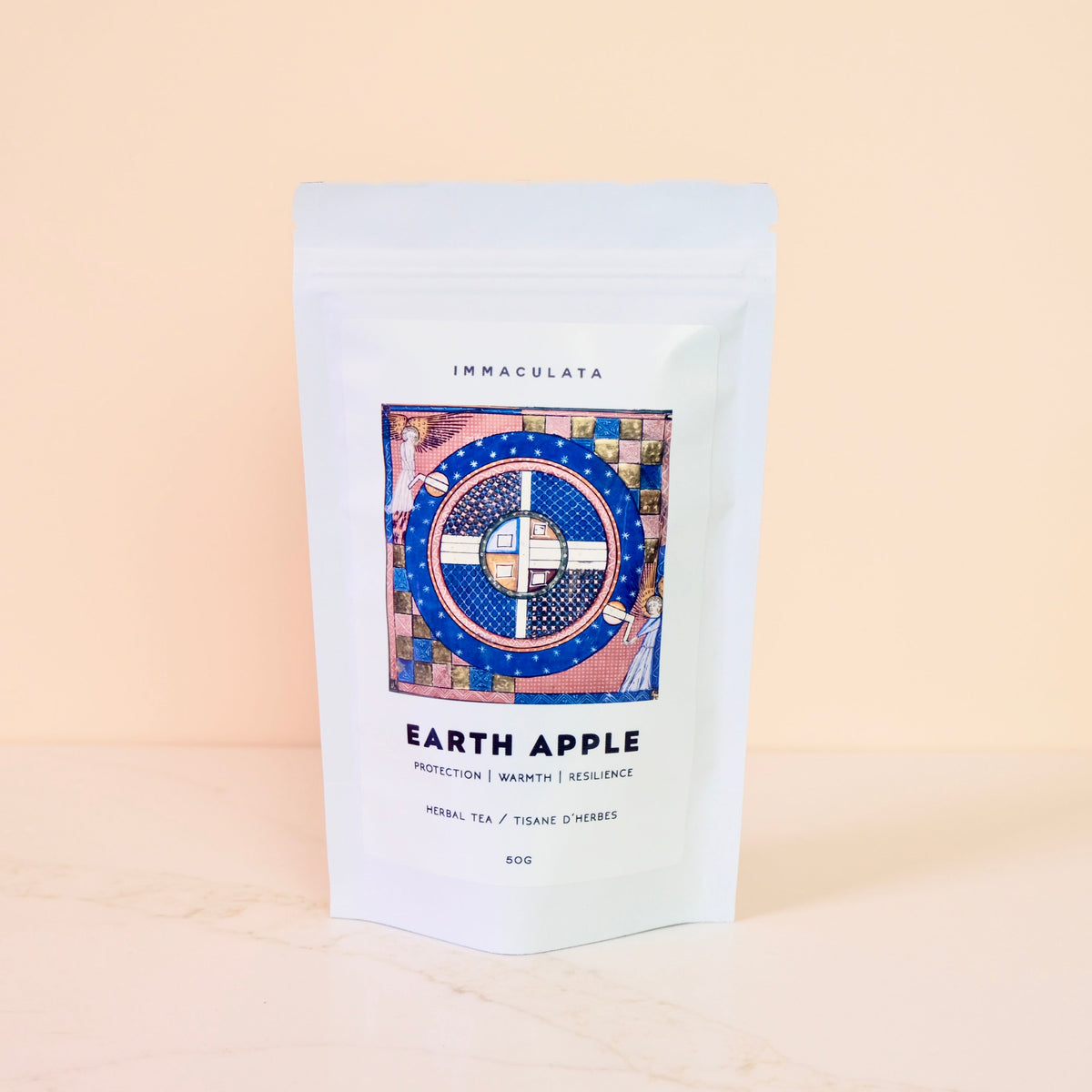 EARTH APPLE // chamomile elderberry tea