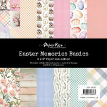 Collection de papier 6x6 Pâques Souvenirs Essentiels 34080