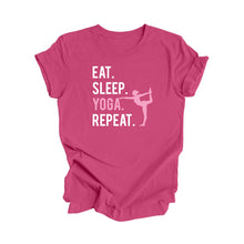 Eat Sleep Yoga Repeat - Yoga Gift, Meditation Shirt, Yoga T-shirt, Yoga Lover Gift,  Yoga Teacher Shirt, Wellness Shirt, Self Care Shirt - Inspired X