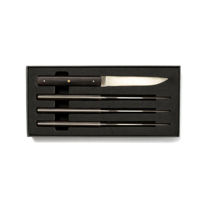 Kit de 4 couteaux à steak Hazaki - Bois de violette