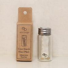 Fil dentaire en amidon de maïs (menthe)