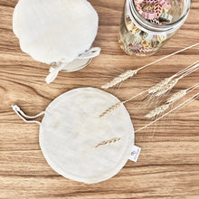 Linen Jar and Bowl Cover