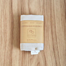 Cotton Bulk Food Bags (Set of 3)