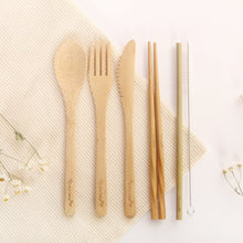 Natural Bamboo Cutlery Set