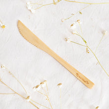 Couteau en bambou naturel
