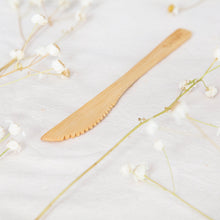 Couteau en bambou naturel